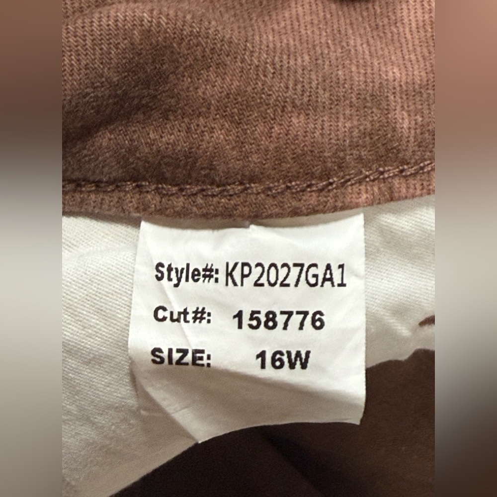Kut from the Kloth Women's Brown Straight Leg Jeans 💞 - Picture 12 of 16